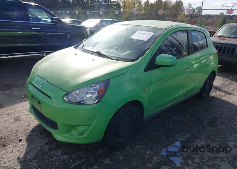 2015 Mitsubishi Mirage De из США, поврежденный, VIN ML32A3HJXFH013016